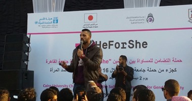 زاب ثروت يغنى "نور" فى الحفل الختامى لليوم العالمى لمناهضة العنف ضد المرأة
