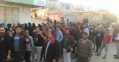 استمرار الزحام فى لجان شمال سيناء بجولة الإعادة 