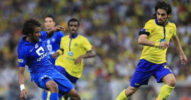 النصر يصطدم بالهلال فى ديربى العاصمة السعودية