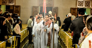 الأقباط الكاثوليك و"الأسقفية" يبدأون صلوات عيد الميلاد