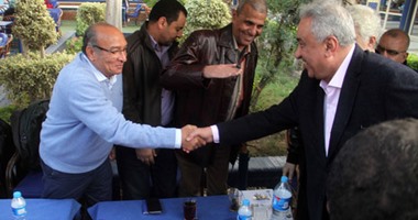 نقيب المحامين يزور نادى الزمالك
