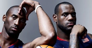 الملك ليبرون جيمس يتفوق على كوبى براينت بسباق أفضل لاعب "NBA" فى 2015