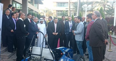 صحافة المواطن.. بالصور.. طلاب هندسة الإسكندرية يصممون سيارة لمسابقة "فورميلا"
