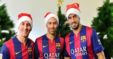 بالصور.. شاهد نجوم الرياضة وكرة القدم حول العالم فى زى عيد الميلاد.. بيكهام يرتدى قبعة بابا نويل.. نجوم ليستر سيتى يجسدون سلاحف النينجا.. أوزيل سوبر مان.. والمصارع داميان يتقمص سانتا كلوز 