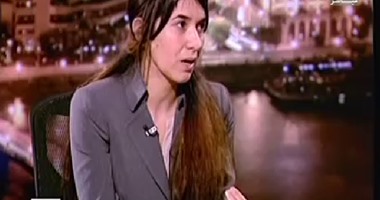 الفتاة الأيزيدية تتقدم بالشكر للرئيس السيسى على استقبالها فى مصر