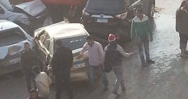 مصرع شخصين وإصابة 16 بحادث تصادم على "الدولى الساحلى" برشيد فى البحيرة