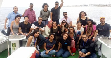 شباب الجاليات المصرية بالخارج يغادر مطار شرم الشيخ  إلى الأقصر 