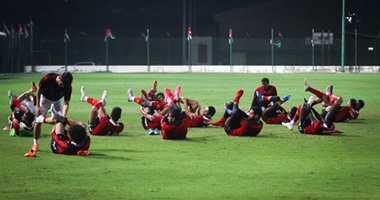 إصابة أحمد عبد الظاهر فى مران الأهلى بدبى