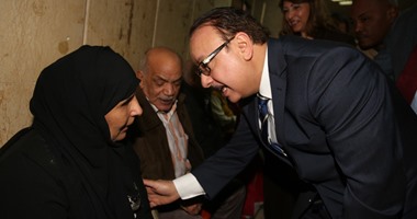 بالصور.. وزير الاتصالات يتفقد مكتب بريد وسنترال سيدى جابر