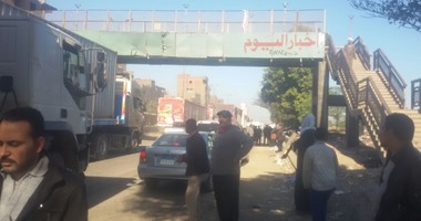 ننشر صورة السيارة المتسببة فى انهيار كوبرى قليوب 