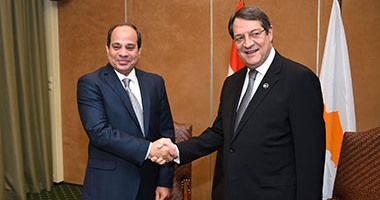 بالصور.. تفاصيل قمة الرئيس ونظيره القبرصى.. السيسى: نواصل التشاور السياسى وتعزيز التعاون فى النقل البحرى واستخراج الثروات.. و"أنستاسيادس" يهنئ بإنجاز مجلس النواب.. ويؤكد: مصر استعادت ريادتها