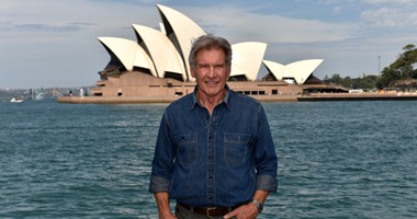 بالصور.. هاريسون فورد فى سيدنى من أجل "Star Wars"
