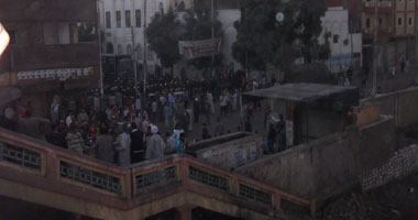 وفد قوى سياسية يتضامن مع كنيسة مارى جرجس بكوم أمبو