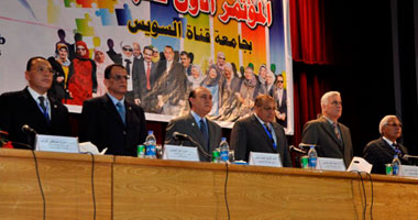 بالصور.. جامعة القناة تؤكد على أهمية البحث العلمى فى مؤتمر شباب الباحثين