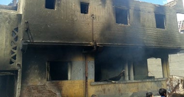 الحماية المدنية تسيطر على حريق فى منزل بالمنوفية
