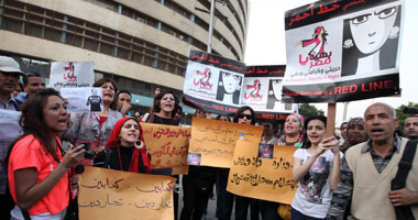 وقفة للعشرات من موظفى ماسبيرو للمطالبة بتطهيره من الإخوان