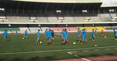 وليمة "فتة وبامية" لبعثة الزمالك فى منزل السفير بالكونغو