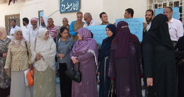 بالصور.. استمرار اعتصام العاملين بآثار مطروح والوزارة تتجاهلهم