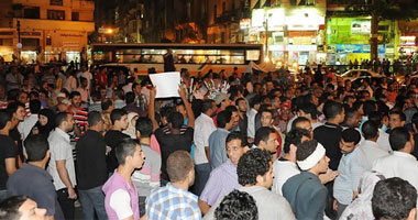 الليلة الثانية للمتظاهرين بالتحرير