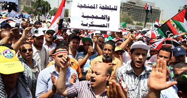 مسيرات فى طنطا والمحلة وكفر الزيات تنادى بنهاية العسكر