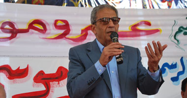 بالصور.. عمرو موسى من أجا: أتعهد بإنشاء بنك للفلاح وآخر للحرفيين