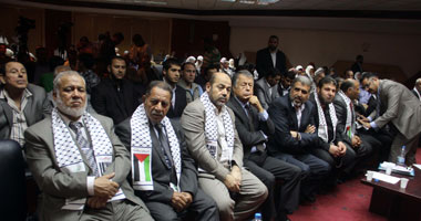 انتهاء مؤتمر ذكرى النكبة الفلسطينية بنقابة الصحفيين 