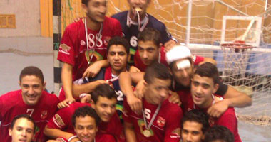 الأهلى يهزم الزمالك  32/33 فى بطولة الجمهورية لناشئين اليد مواليد 2002 