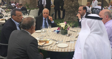 بالصور.. السفير السعودى يقيم حفل غداء لوزراء الإعلام العرب