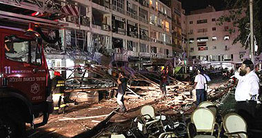 انفجار فى إسرائيل يصيب 14 شخصاً