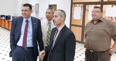 وحدة تطوير التعليم العالى تزور جامعة المنيا لمتابعة تنفيذ مشروعاتها