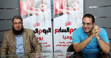 بدء مناظرة "تمرد" و"تجرد" على هانج أوت "اليوم السابع"