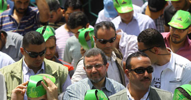 قنديل يؤدى صلاة الجمعة بـ"رابعة العدوية" وسط مظاهرات "نصرة القدس"