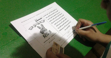 توزيع كتاب "إنجازات الرئيس" بفعالية لـ"تجرد" فى إمبابة