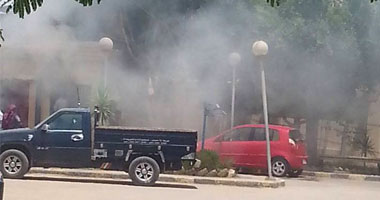 السيطرة على حريق ببرج لأحد شبكات المحمول بالمنوفية