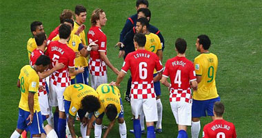 8 أرقام من فوز البرازيل على كرواتيا فى افتتاح المونديال