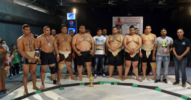 أول سومو مصرى تحت عنوان كأس أوسونا أراشى بساقية الصاوى