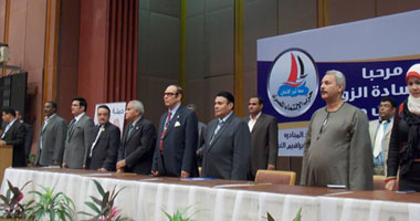بدء المؤتمر الصحفى لـ"الانتماء المصرى" لتدشين حملة "إيدنا فى إيدك"