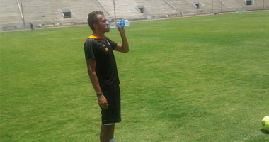 بالصور.. إبراهيم سعيد يظهر لأول مرة فى تدريبات الزمالك