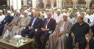 توافد الآلاف للاحتفال بمولد سيدى عبدالرحيم القنائى