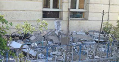 انهيار سور المبنى الاجتماعى يلغى المسرحية بالزمالك