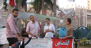 نقل اعتصام "ميدان الساعة" بدمنهور إلى "التحرير"