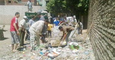 انطلاق حملة نظافة بالشيخ زايد بالإسماعيلية 