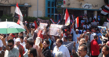 مصر الحرية بالشرقية: الجماهير التى خرجت اليوم تفوق أعداد متظاهرى 30 يونيو