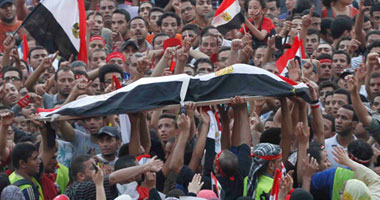 الحزن يخيم على أهالى قرية شهيد الشرطة بالمنوفية