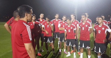 بالصور.. المنتخب الأوليمبى يستعد لمواجهة البحرين