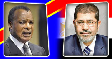الرئيس مرسى يهنئ رئيس الكونغو بالعيد القومى لبلاده  