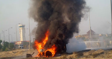 مصدر أمنى عراقى: مقتل وإصابة 10 أشخاص فى انفجار شاحنة مفخخة بالرمادى