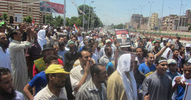 انطلاق خمس مسيرات مؤيدة للمعزول بأسيوط