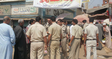 حملات مرورية لتطهير شوارع منيا القمح 