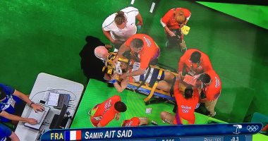 أولمبياد 2016.. شاهد إصابة مروعة للاعب جمباز فرنسى أثناء المنافسات